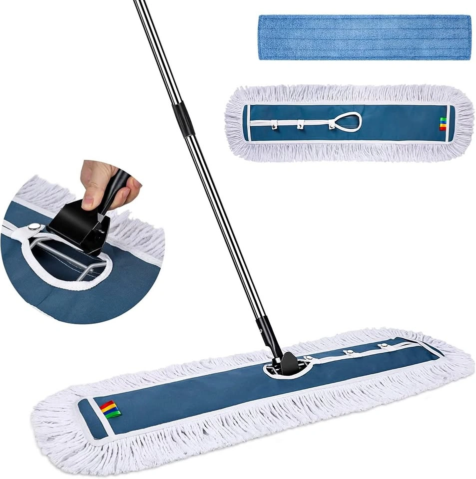 42" Heavy Duty Commercial Mop, Industrial Flat Mop for Floor, 2