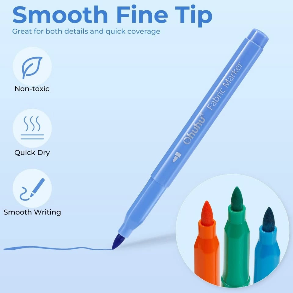Ohuhu Fabric Markers Pen, 30 Colors - photo 5