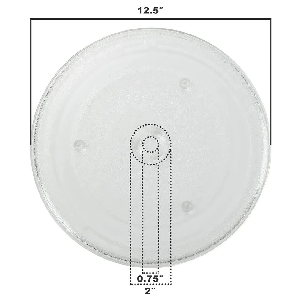 Microwave Glass Plate Replacement 12.5 Inch, 315mm - photo 2