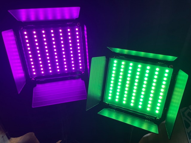 GVM RGB LED Video Lighting Kit (2) - photo 2