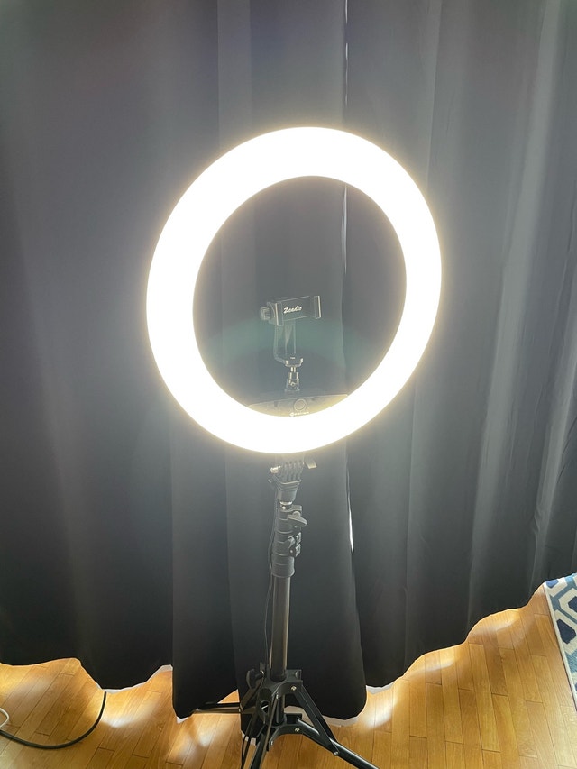 18 inch Ring Light with Tripod Stand with Phone Holder