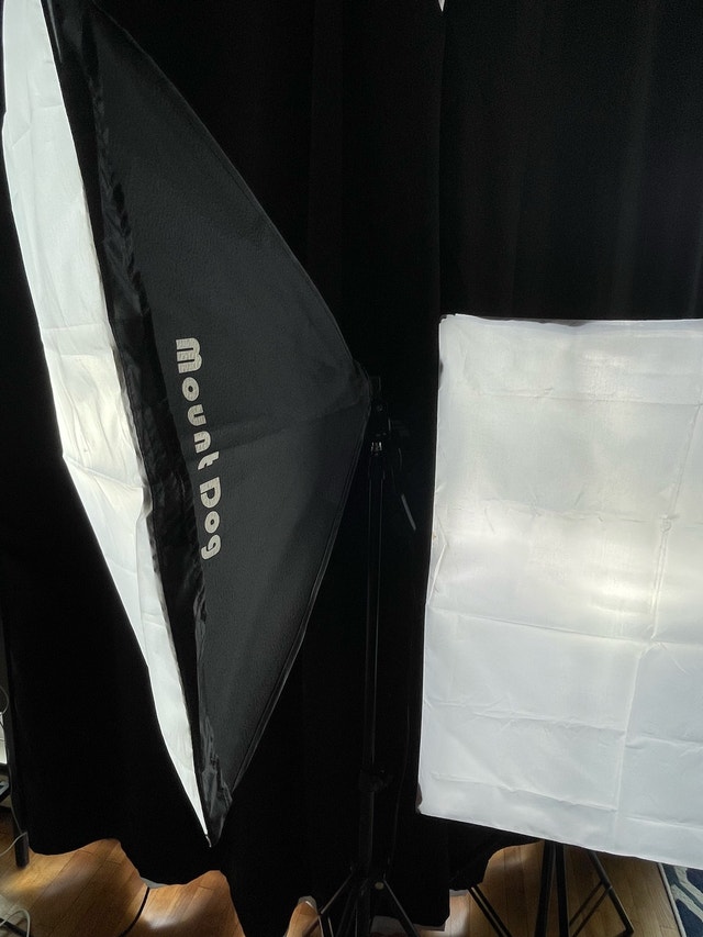 Mount Dog Soft Box Light Set