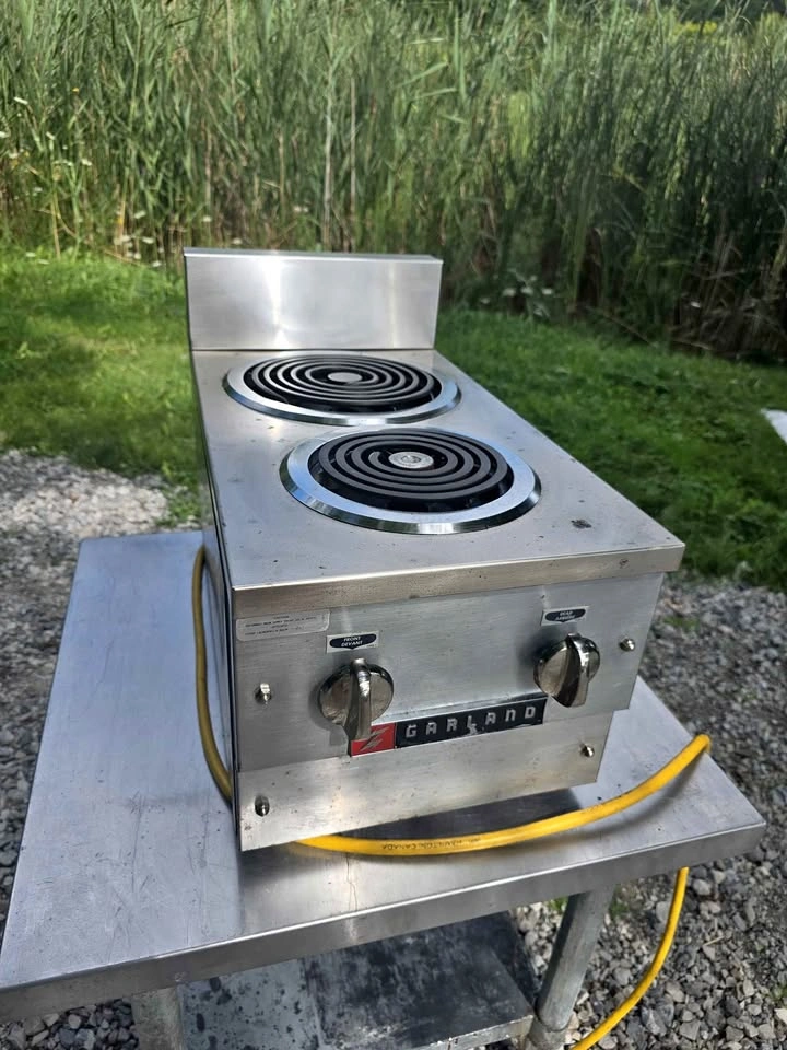 12" Garland 2-Burner Electric Hot Plate For Sale