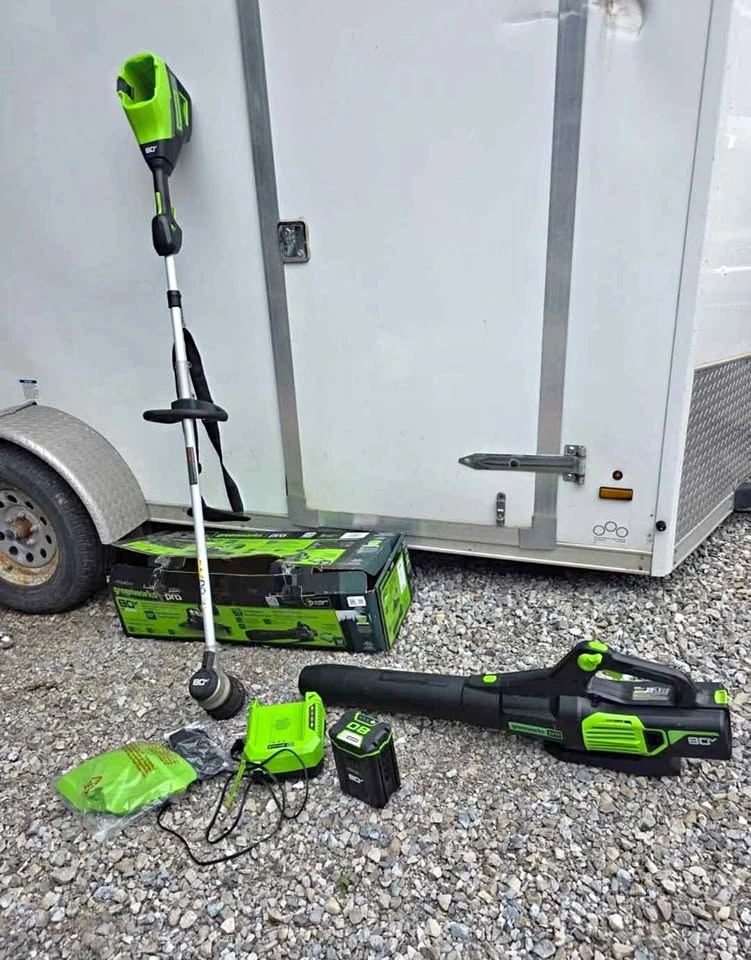 Greenworks Pro 80V Yard Equipment Set For Sale