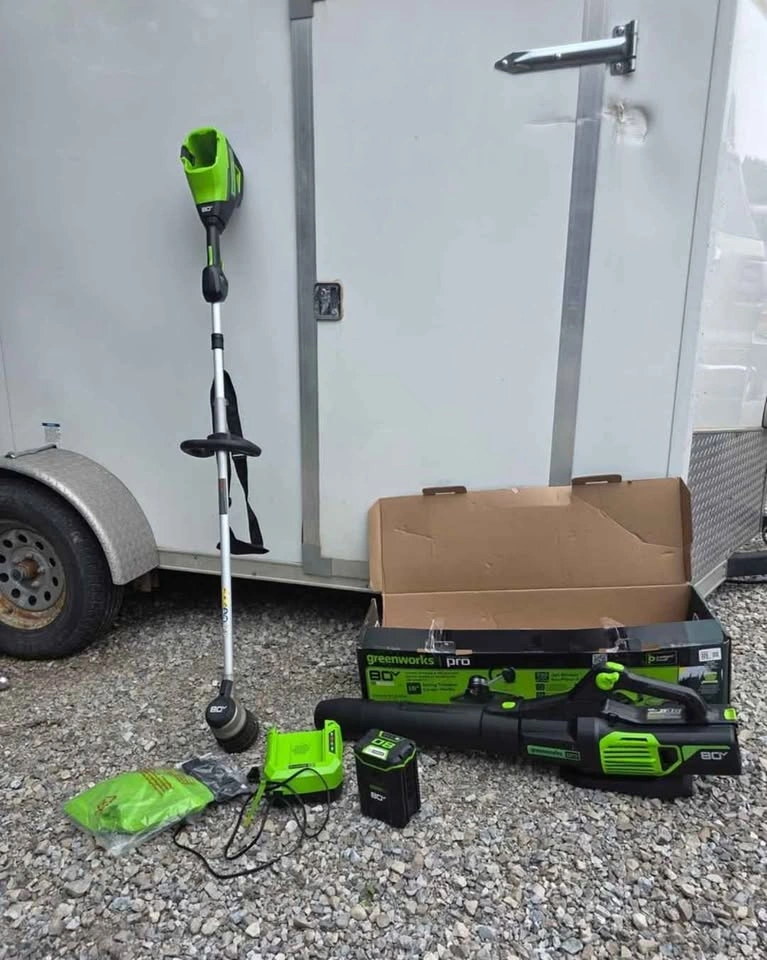 Greenworks Pro 80V Yard Equipment Set For Sale - photo 2