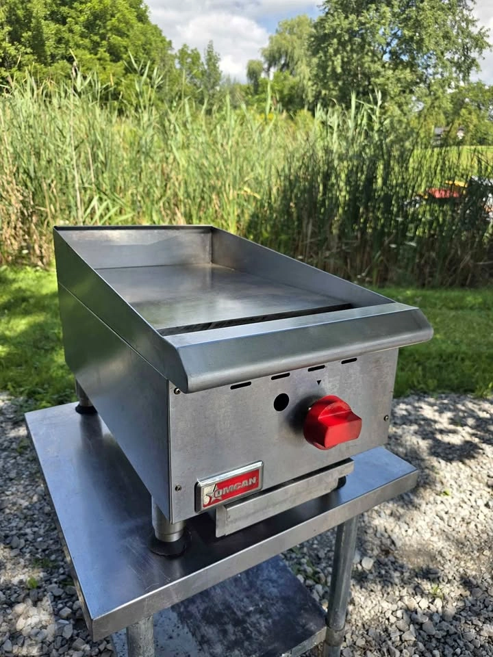 16" Omcan Commercial Gas Flat Top Griddle For Sale