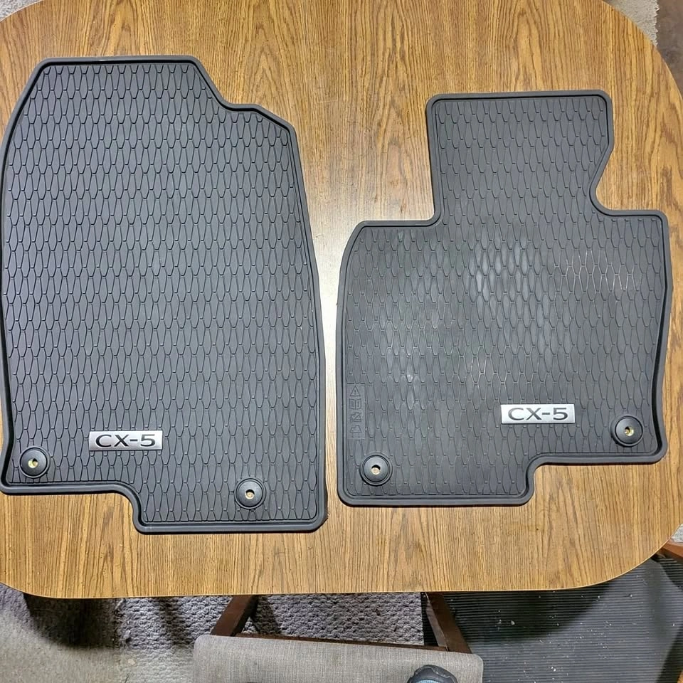 2017-2025 Mazda CX5 OEM All Weather Floor Mats (NEW)