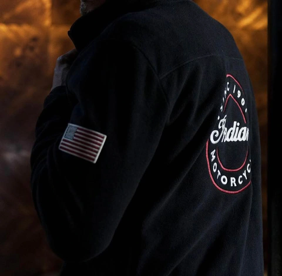 Indian Motorcycle Men's Full Zip Fleece Sweatshirt - Large - photo 4