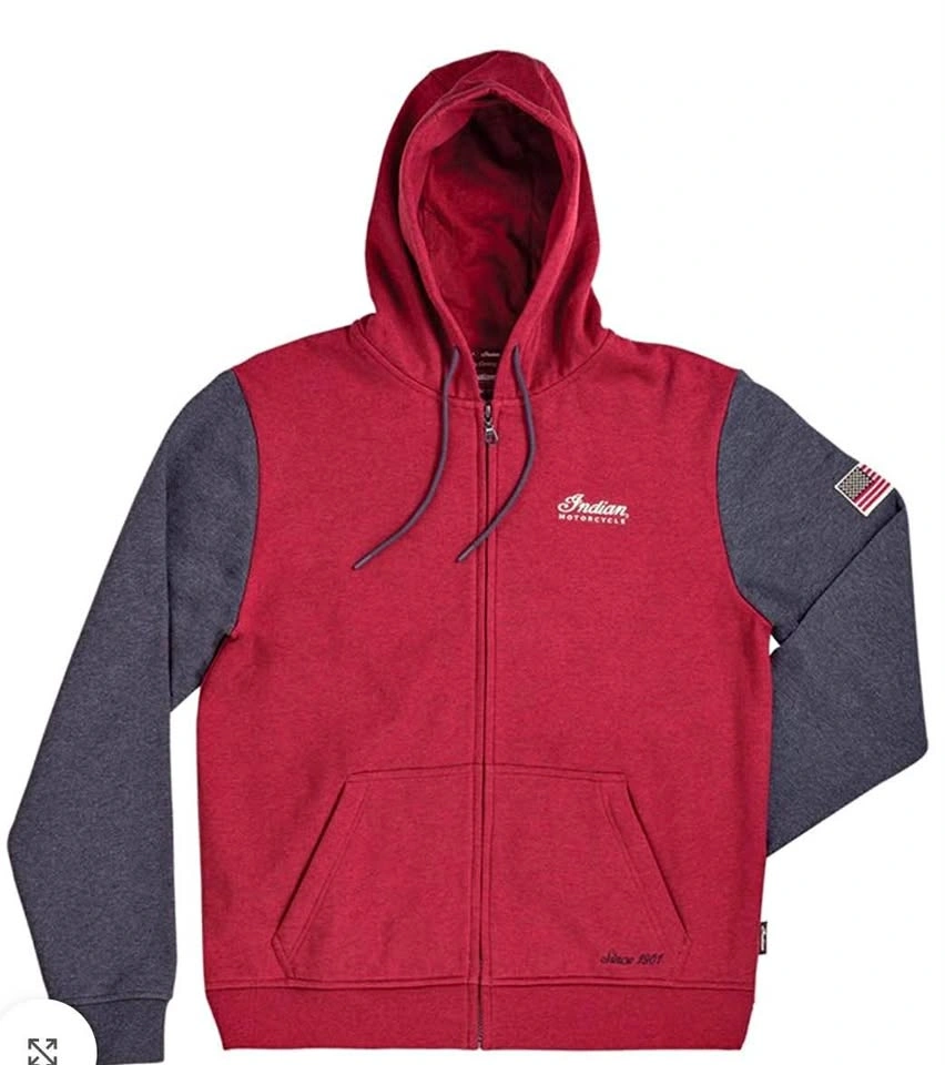 INDIAN MOTORCYCLE RED LEGEND HOODIES - Large