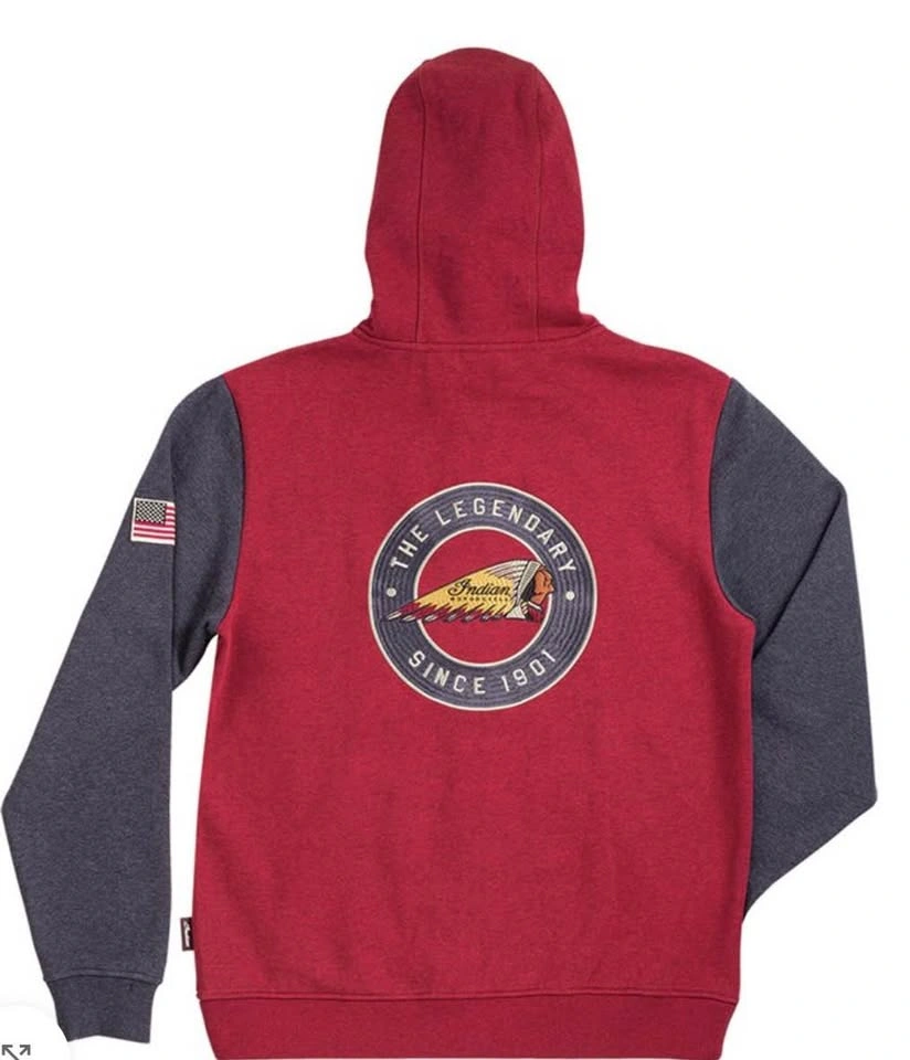 INDIAN MOTORCYCLE RED LEGEND HOODIES - Large - photo 2