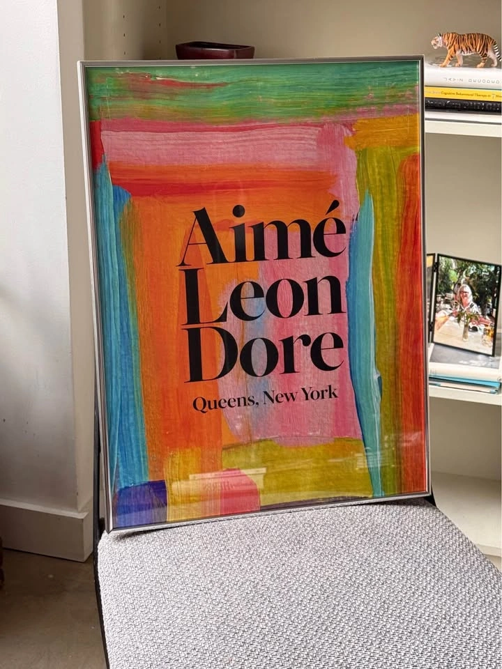 AIMÉ LEON DORE 18x24 Colorful Framed Art Print - photo 2