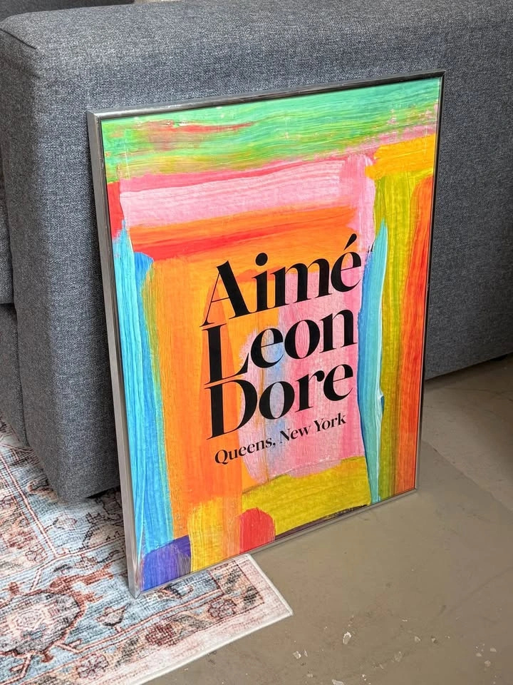 AIMÉ LEON DORE 18x24 Colorful Framed Art Print - photo 3