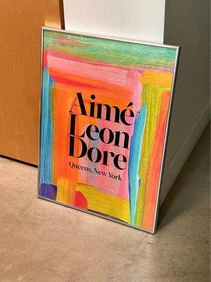 AIMÉ LEON DORE 18x24 Colorful Framed Art Print - photo 4