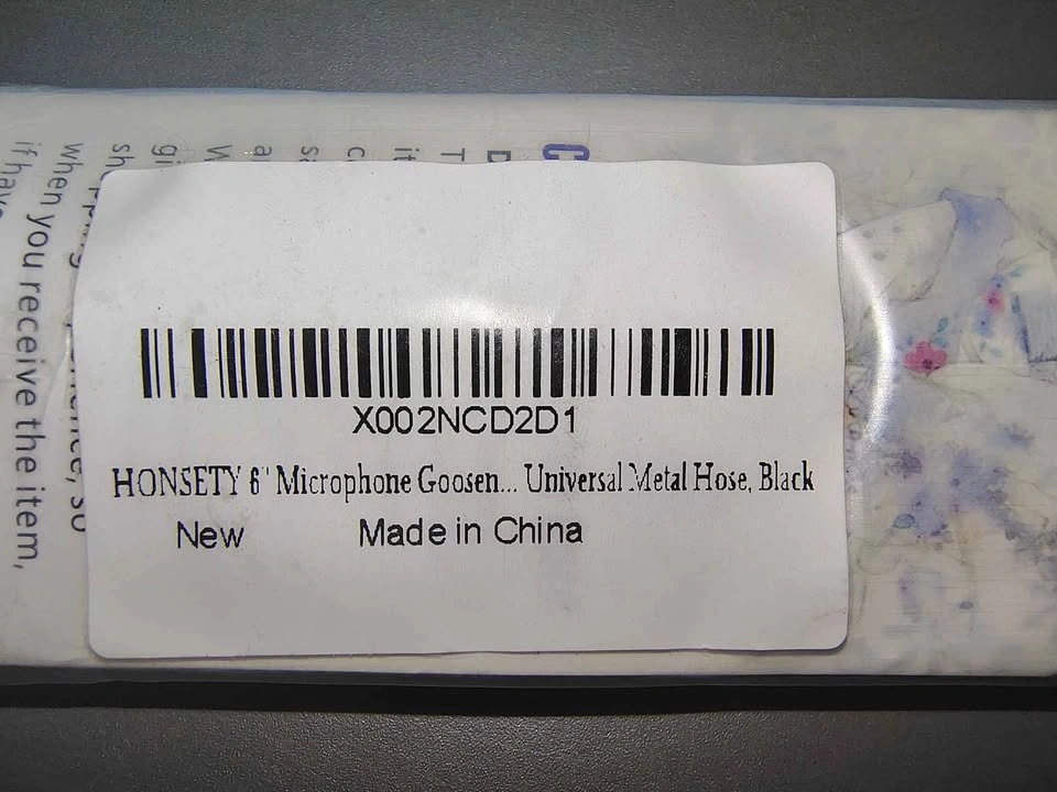 6" Microphone Gooseneck Extension - Universal Flexible Metal Hos - photo 3