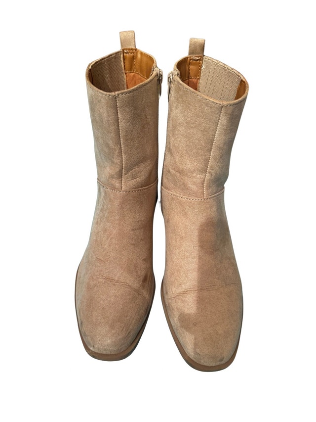 Tan Suede Ankle Boots