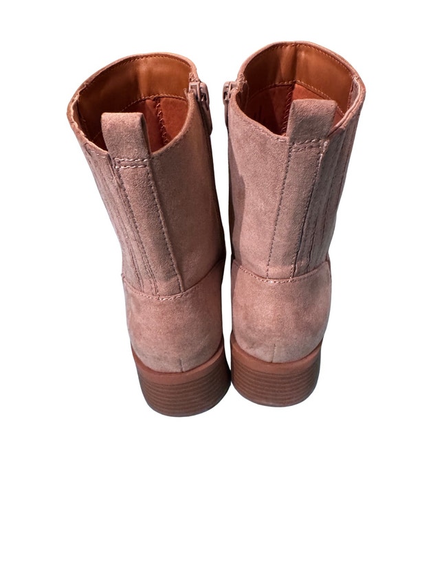 Tan Suede Ankle Boots - photo 3