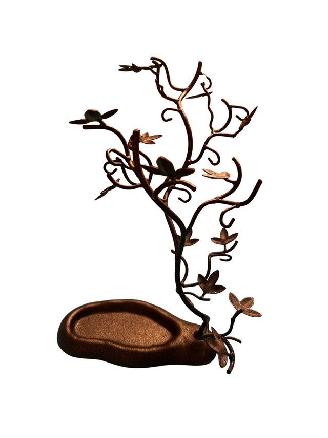Bronze Tree Jewelry Holder