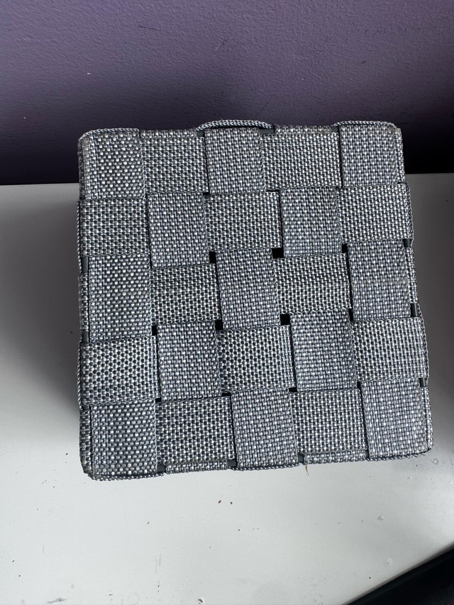 Woven Grey Storage Basket - photo 3