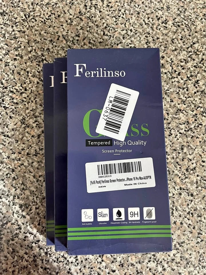 iPhone 16 Pro Max Screen + Camera Protectors