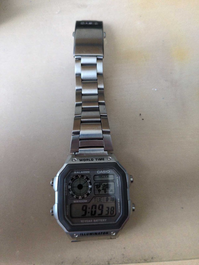 Casio Digital World Watch AE-1200WHD-1AV - photo 2
