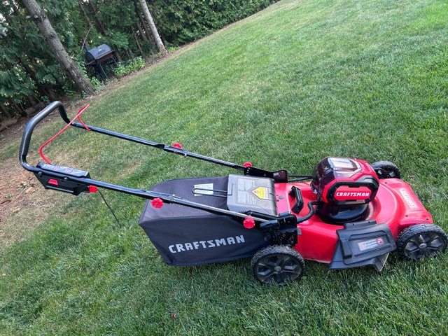 Craftsman cordless lawn mower - photo 2