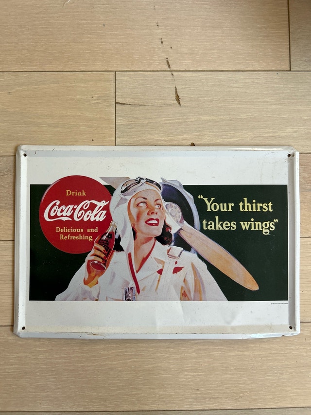 Coca-Cola Tin Sign