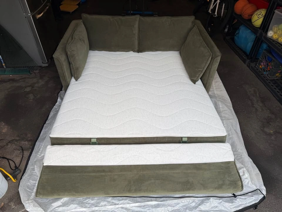 Koala Sofa Bed 70" Queen [4th Gen], Coastal Moss Corduroy - photo 2
