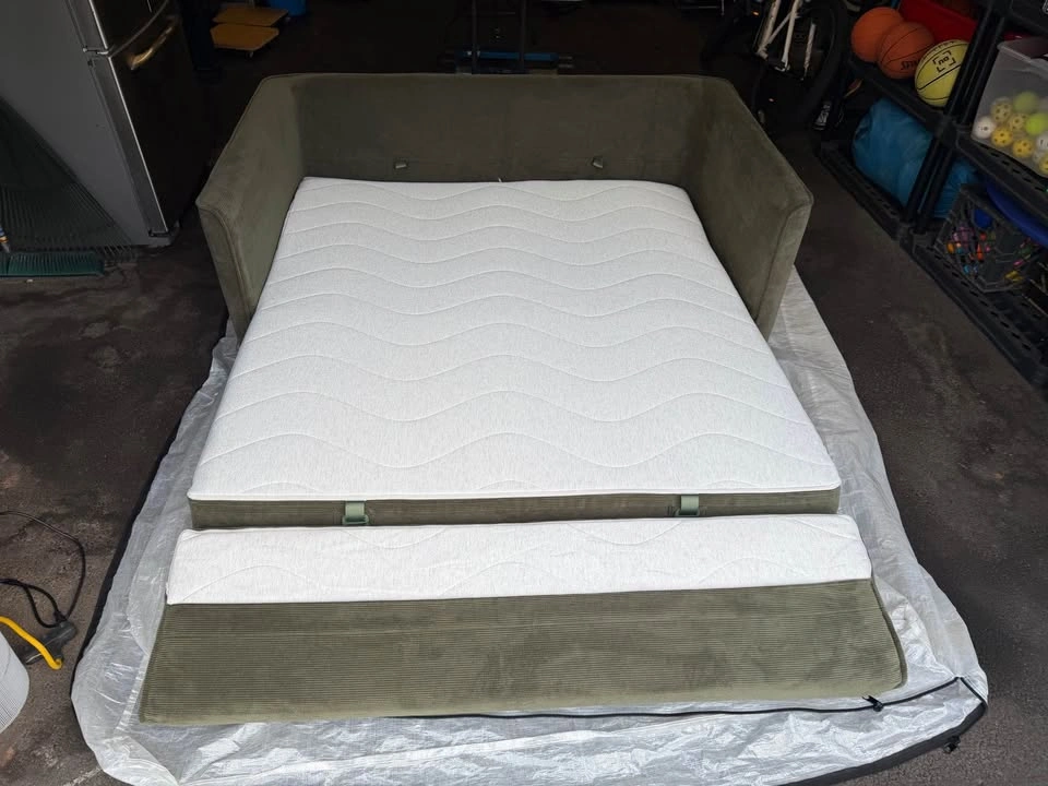 Koala Sofa Bed 70" Queen [4th Gen], Coastal Moss Corduroy - photo 3