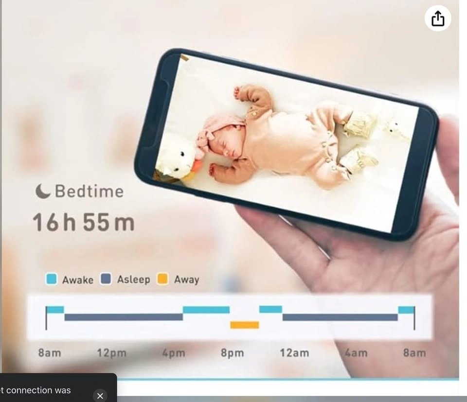 Lollipop Baby Monitor with True Crying Detection - photo 2