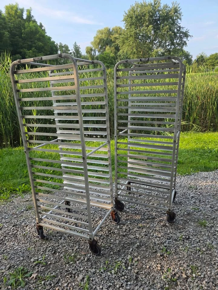 Commercial Aluminum Rolling Sheet Pan Racks For Sale! - photo 3