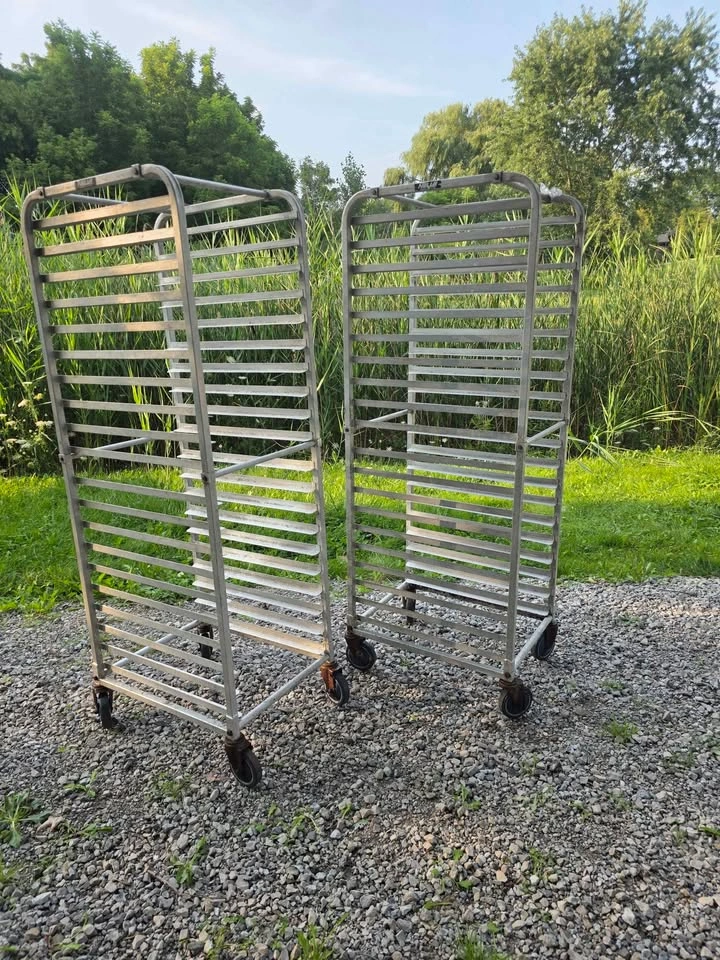 Commercial Aluminum Rolling Sheet Pan Racks For Sale! - photo 4