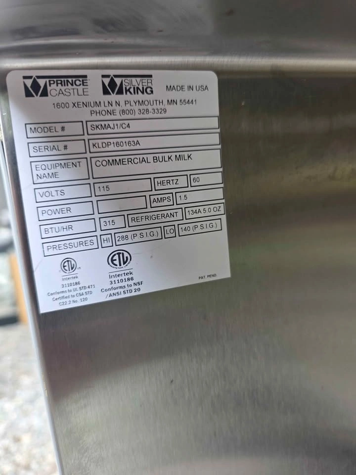 Silver King Commercial Milk Dispenser For Sale! - photo 4
