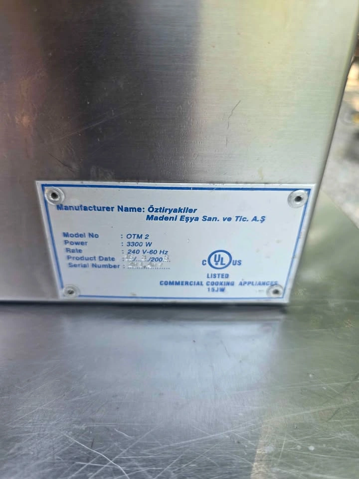 Ozti Double Commercial Panini Grill For Sale! - photo 4