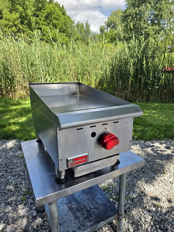 16" Omcan Commercial Gas Griddle For Sale!