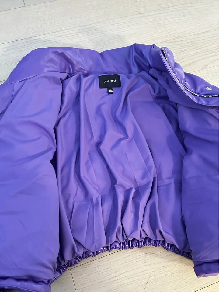 Love Tree Purple Winter Jacket - photo 2