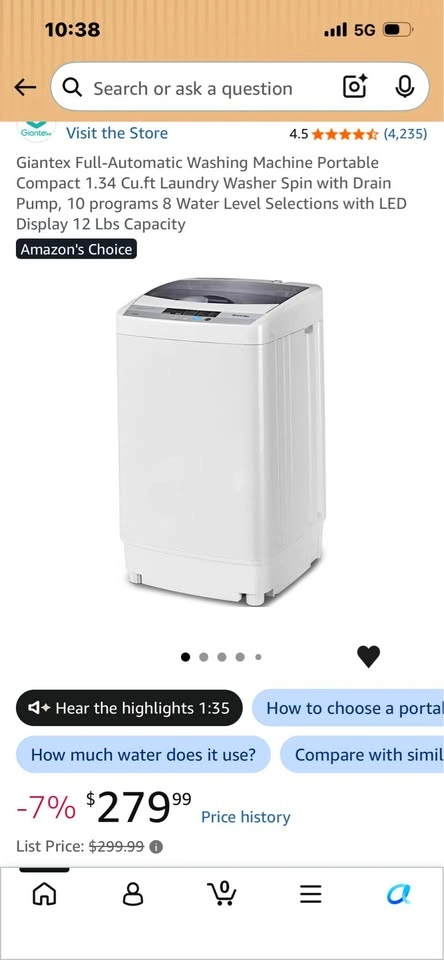 Portable Washing Machine - photo 3