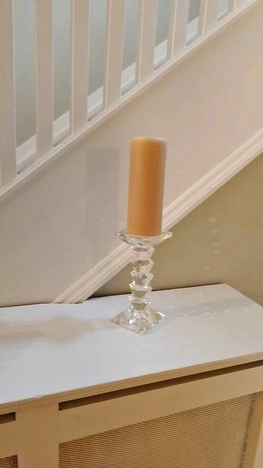 Home Sense Crystal Candle Holder