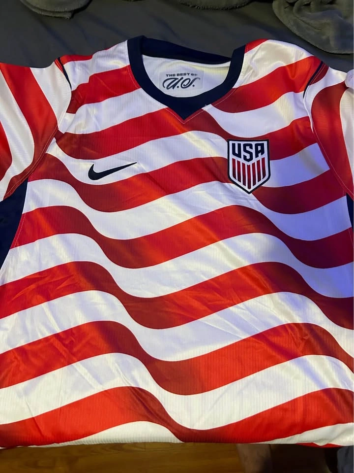 Portugal L & USA XXL New World Cup Jerseys ($25 each) - photo 2