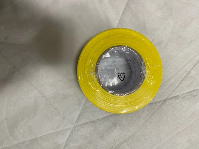 2 Full sealed rolls of caution tape purchased at Amazon