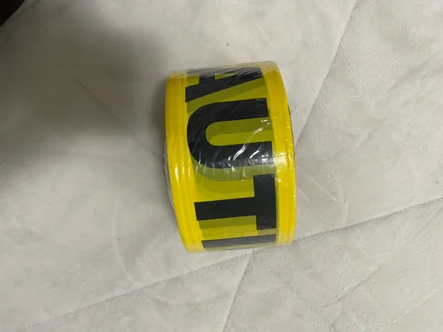 2 Full sealed rolls of caution tape purchased at Amazon - photo 2