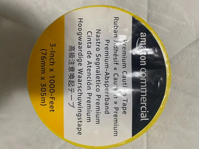 2 Full sealed rolls of caution tape purchased at Amazon - photo 3