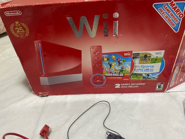 25th Anniversary Red Nintendo Wii - photo 3