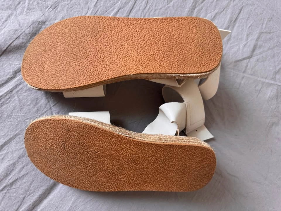 Topshop cream sandals US W7.5 - photo 3