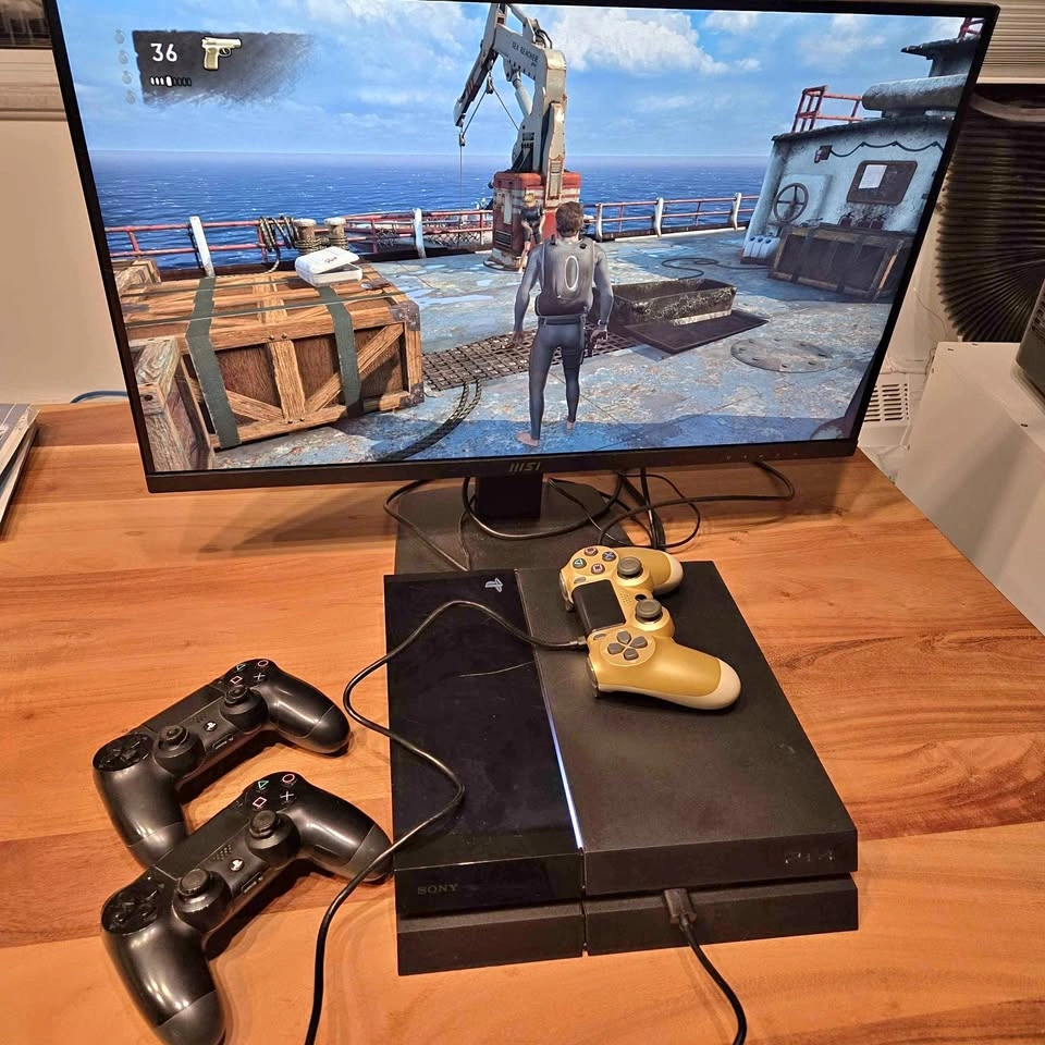 1TB PS4, Firmware 9.51, 3 Controllers, Moddable