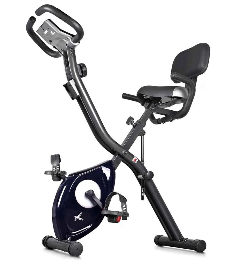 leikefitness LEIKE X Folding Exercise Bike with LCD Monitor