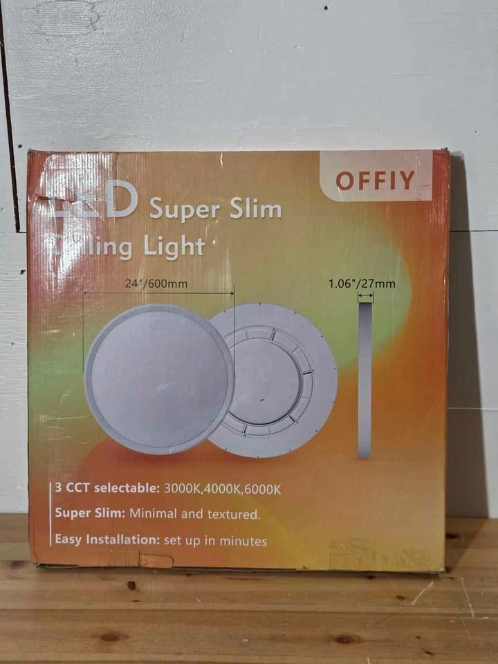 24 Inch LED Flush Mount Ceiling Light - photo 2