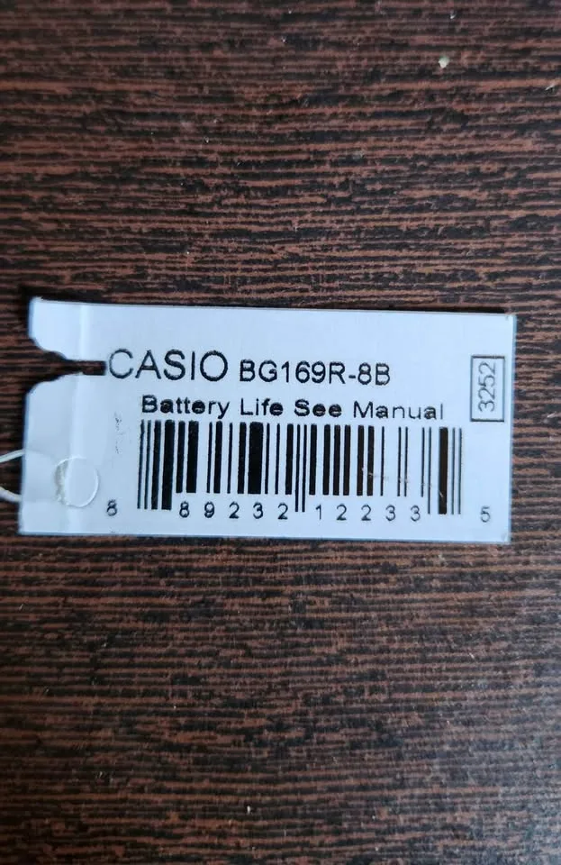 Brand New Casio Baby-G BG169R-8B image indicator(2)