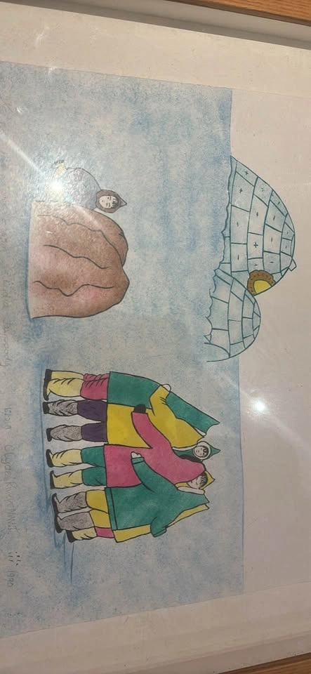 Lydia Jaypoody Inuit painting - photo 2