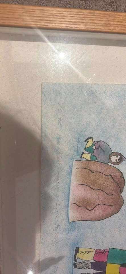 Lydia Jaypoody Inuit painting - photo 3
