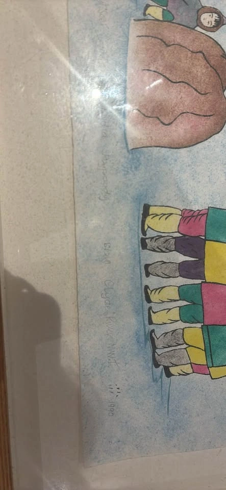 Lydia Jaypoody Inuit painting - photo 4